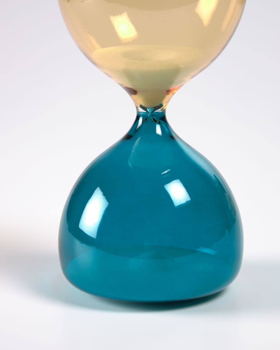 Brandina yellow and blue hourglass 15 cm