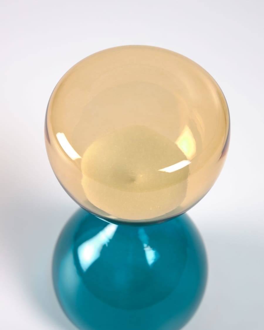 Brandina yellow and blue hourglass 15 cm