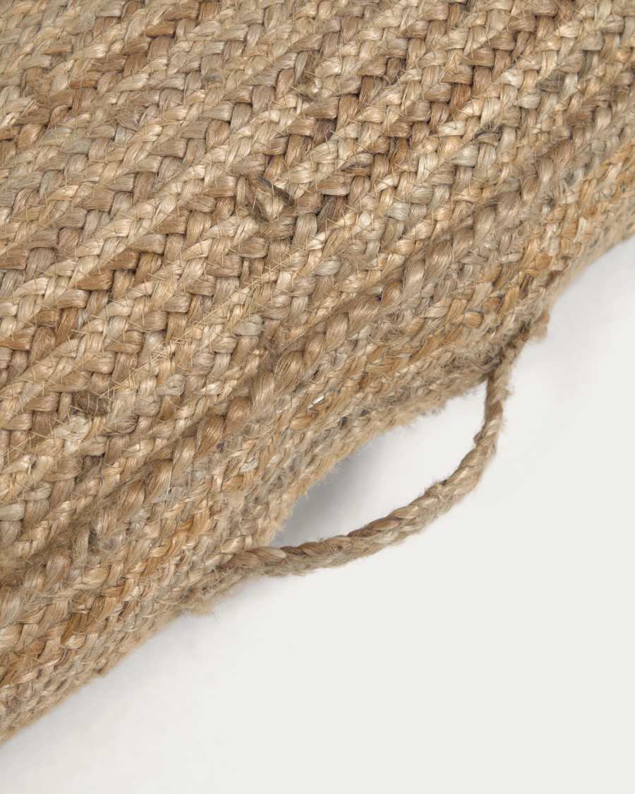 Jute floor-pallet cushion Abir 60 x 60 cm