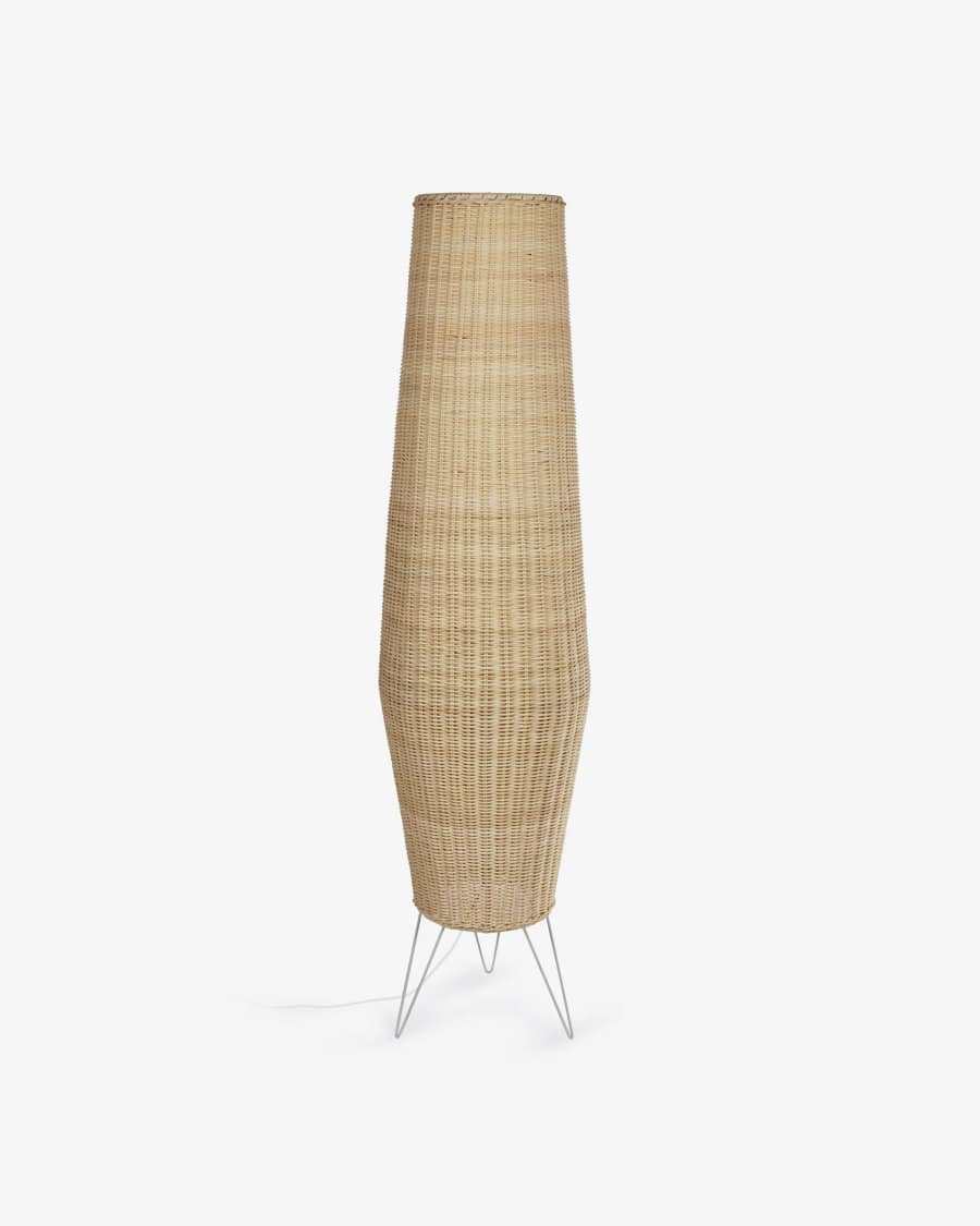 Kamaria large rattan table lamp with natural finish1