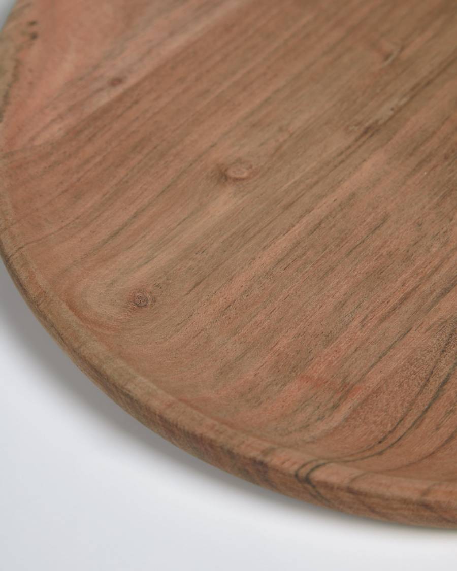 Tabita solid acacia wood tray