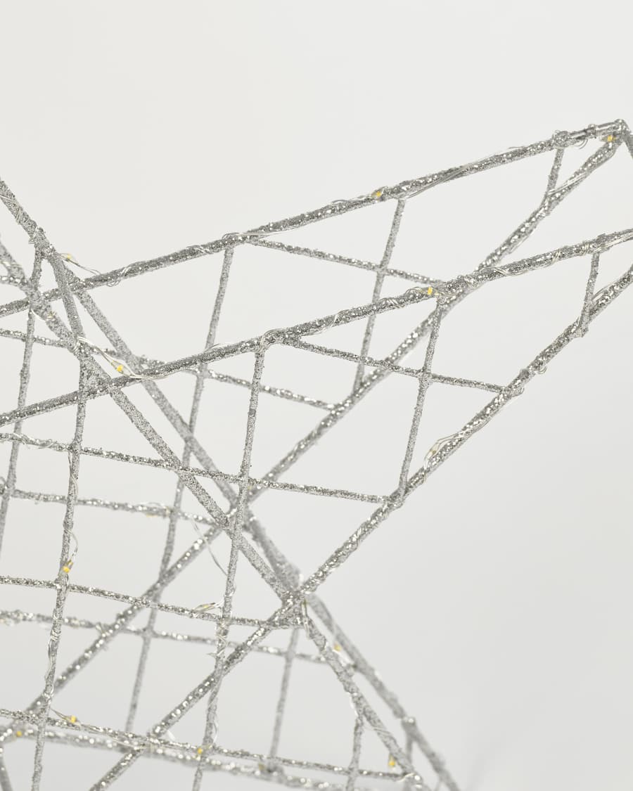 Étoile lumineuse Orazia gris