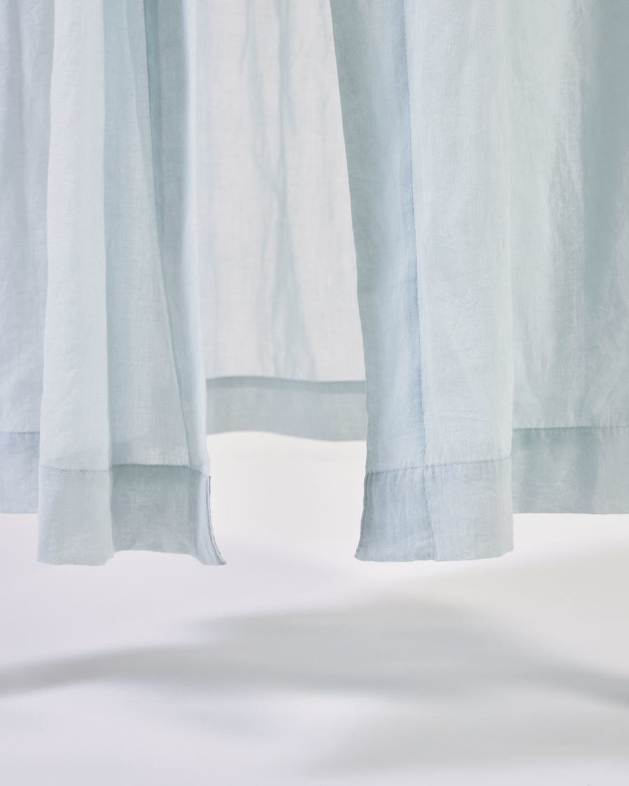 Carelene 100% cotton canopy for kids in blue