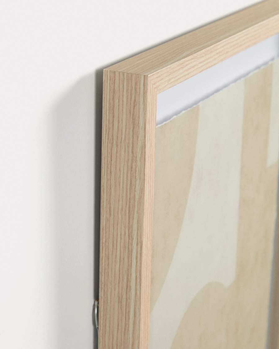 Quadro Nannete forme geometriche beige 50 x 70 cm