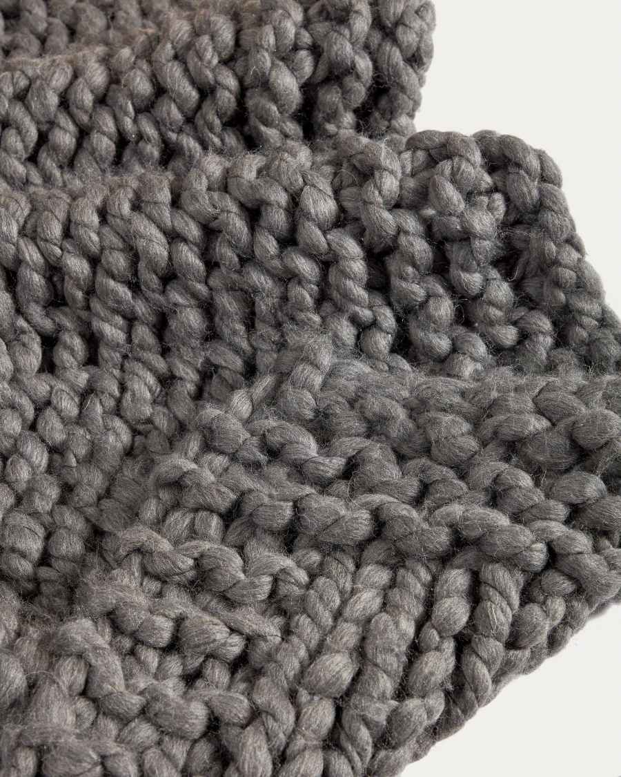 Adonia blanket in grey, 125 x 150 cm