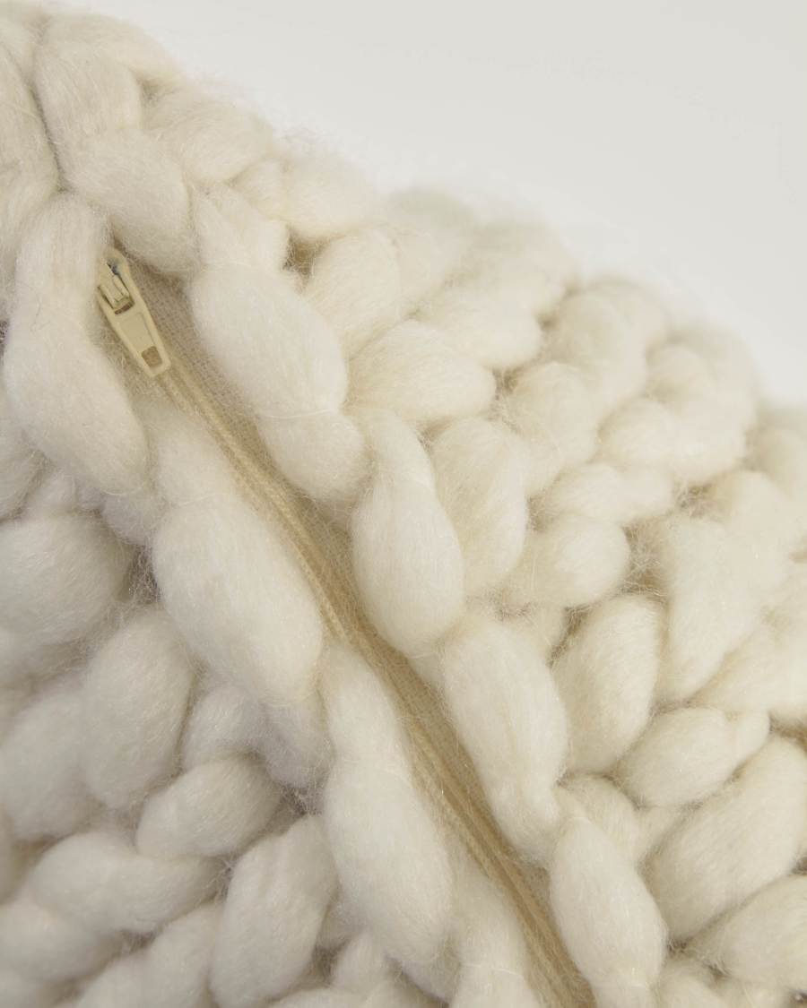 Adonia cushion cover in white, 45 x 45 cm