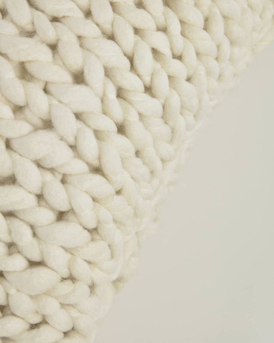 Adonia cushion cover in white, 45 x 45 cm