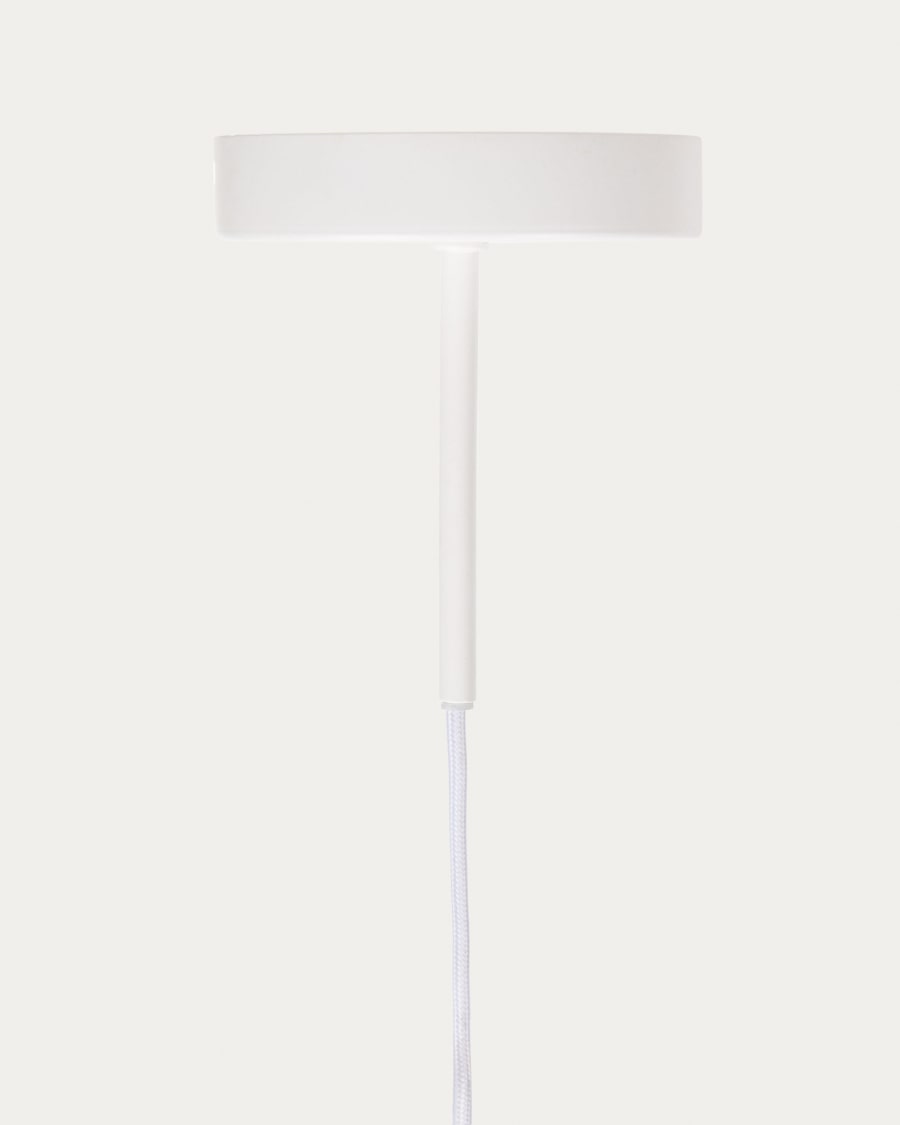 Deckenlampenfassung für Lampe Fulvia aus Metall weiß 150 cm