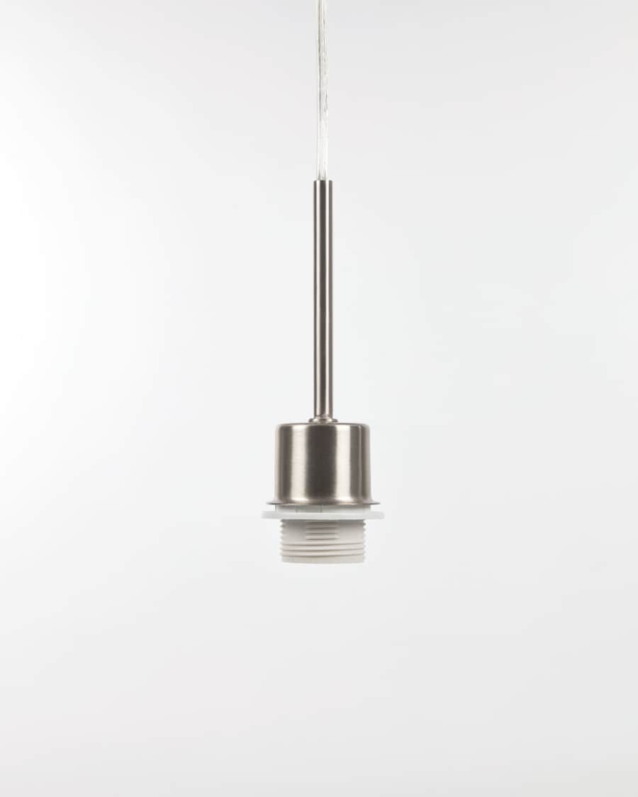 Fitting for Fulvia metal ceiling light with grey finish
