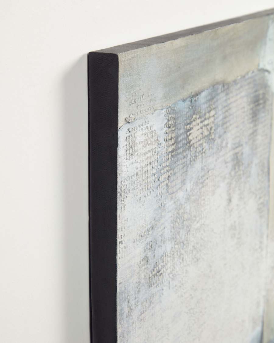 Urbelina canvas in blue and white 50 x 120 cm