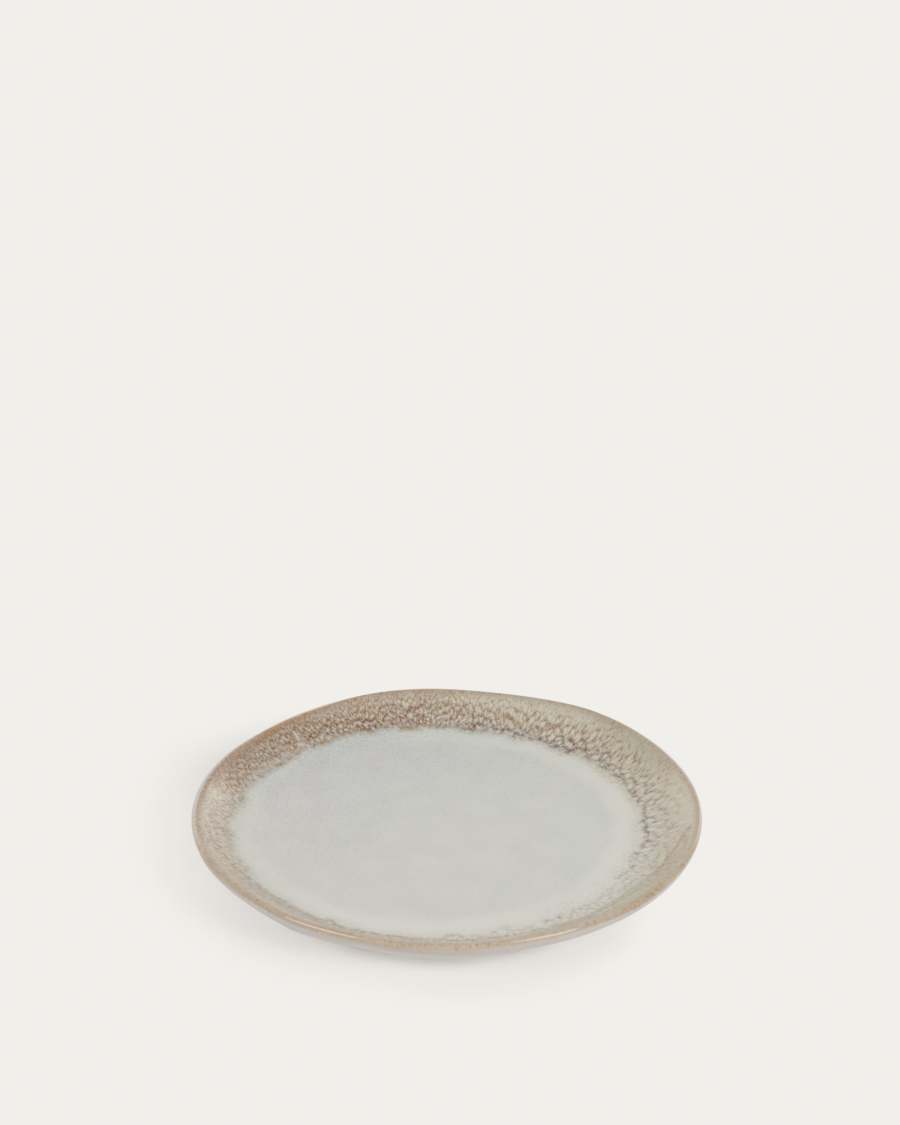 Sheilyn beige dessert plate