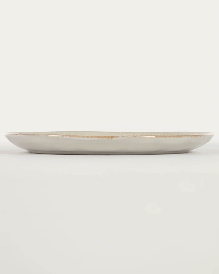 Πιάτο φαγητού Sheilyn, μπεζ