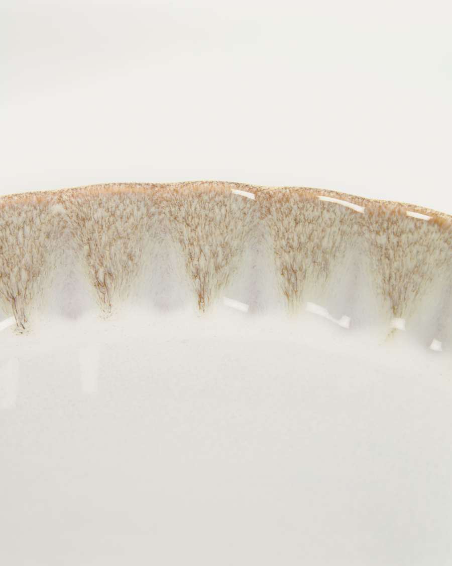 Lot de 2 plats à tarte Sheilyn beige Ø 19 cm / Ø 27 cm