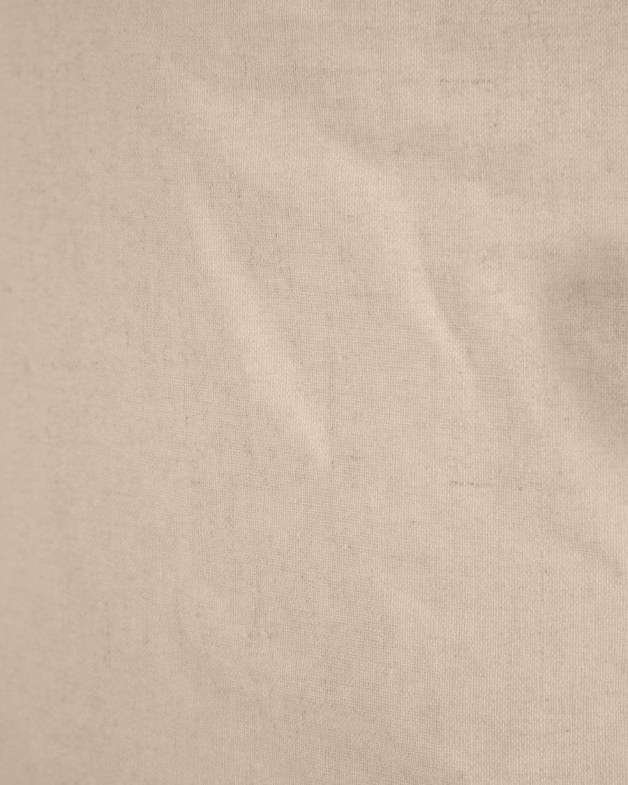 Mariela Deckenlampenschirm aus Leinen mit beigem Finish Ø 40 cm