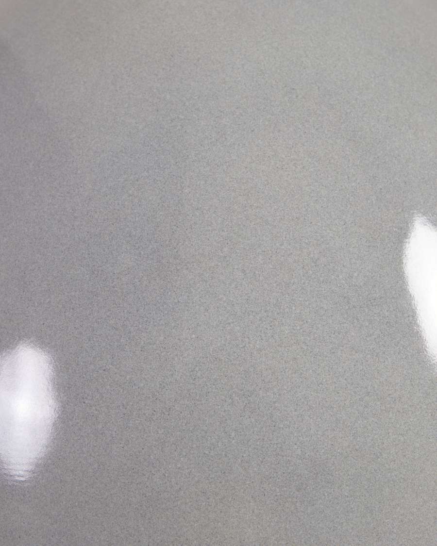 Neus Deckenlampe aus Metall mit grauem Finish