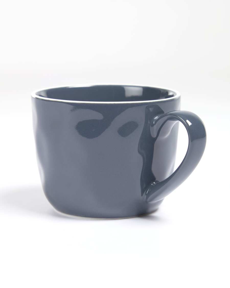 Pontis mug in blue porcelain