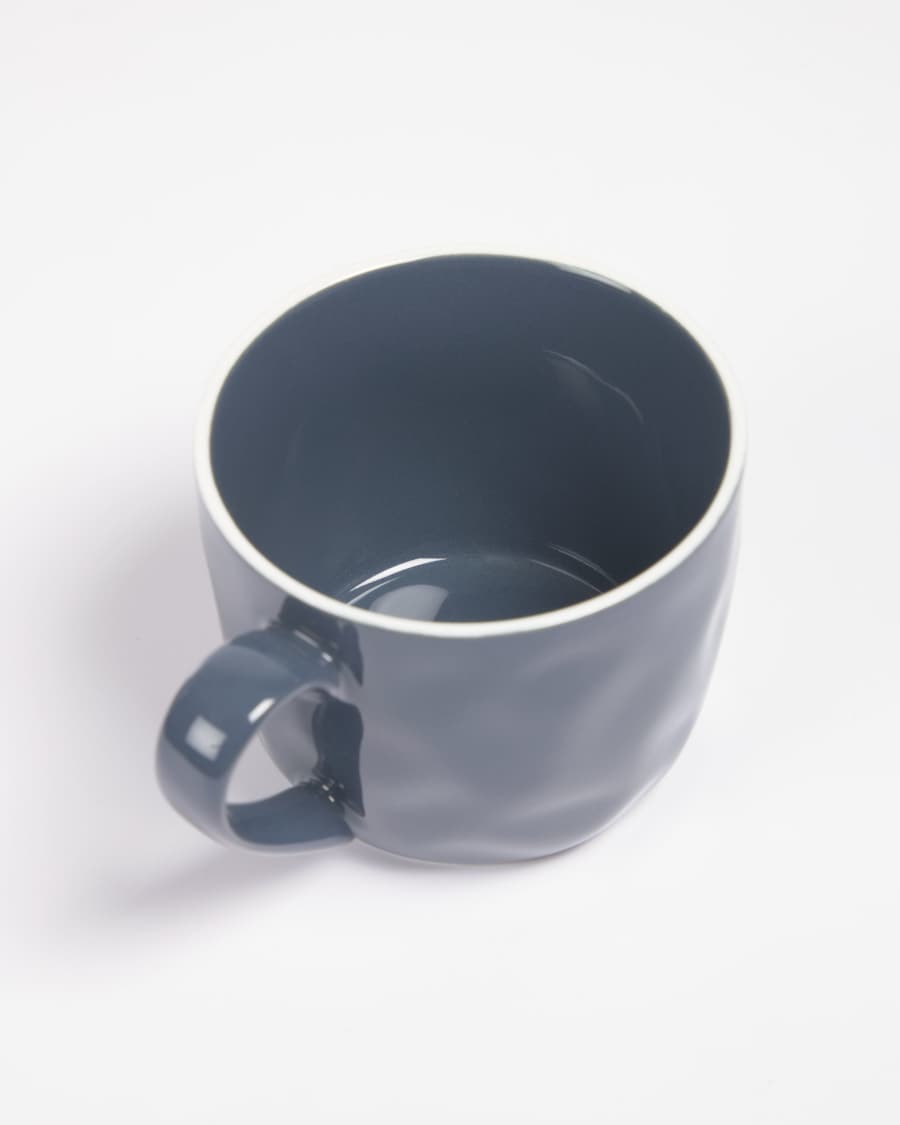 Pontis mug in blue porcelain