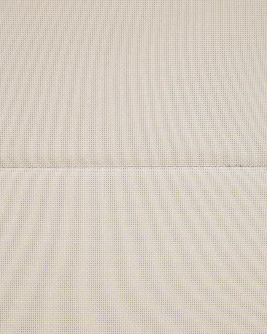 Sirley stackable outdoor chair in white aluminium and texteline