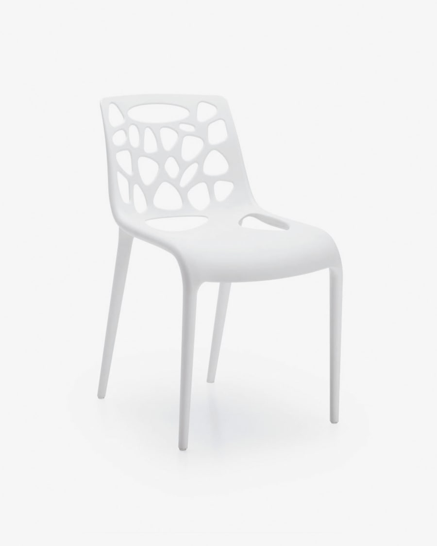 White Grette chair