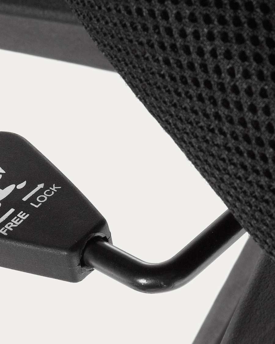 Chaise de bureau Rail noir