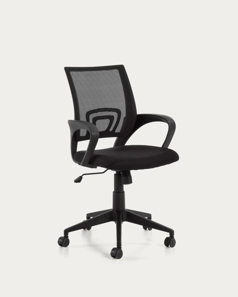 Chaise de bureau Rail noir