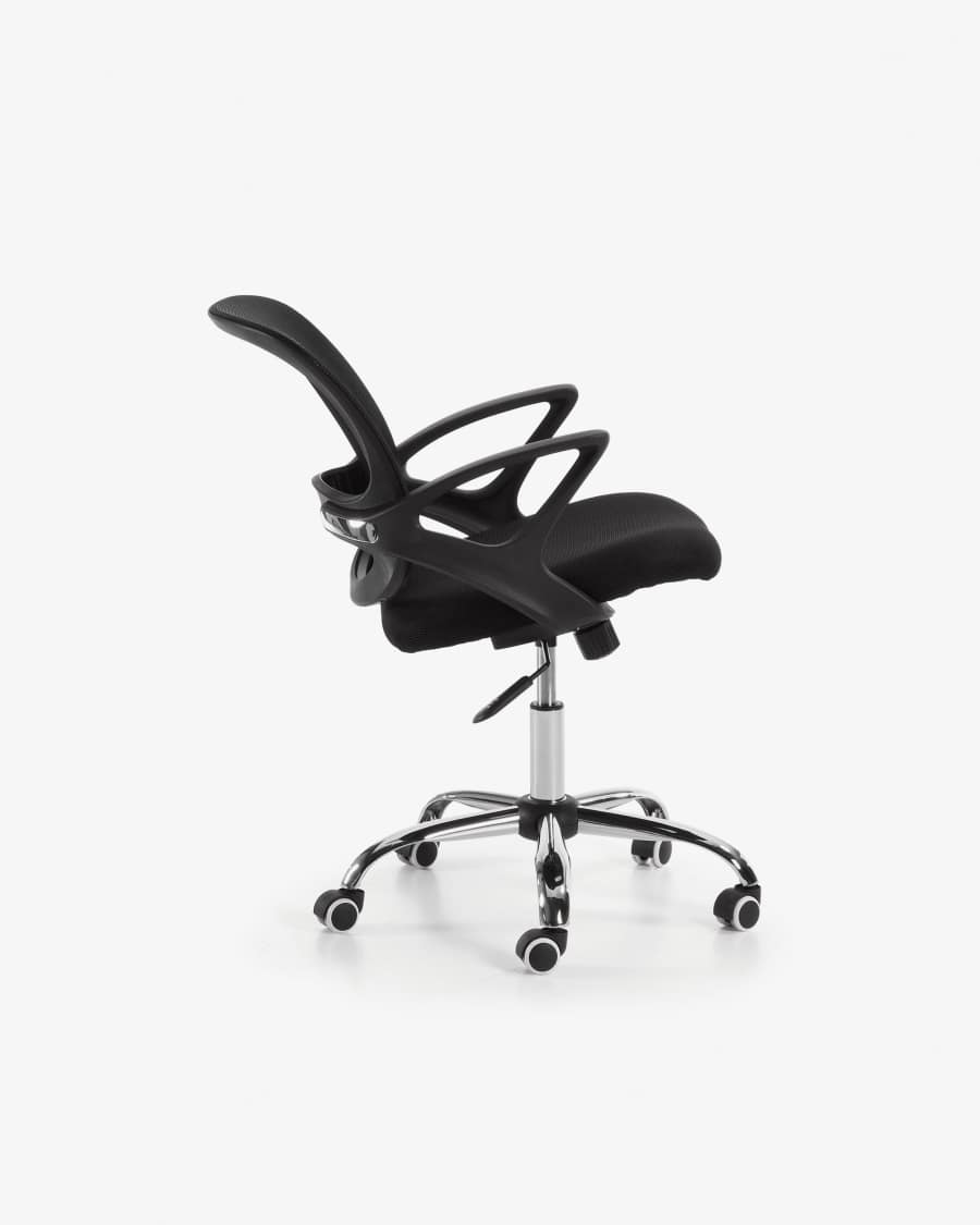 Chaise de bureau Tangier noir