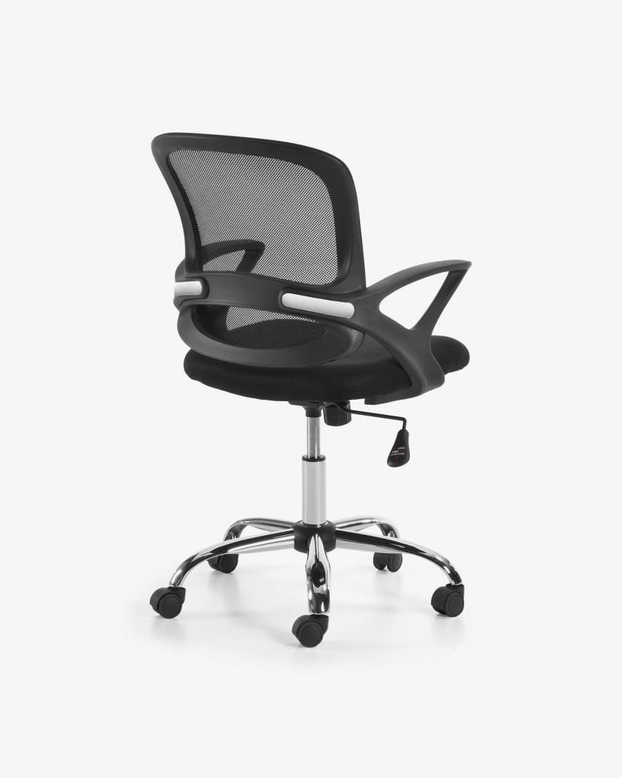 Chaise de bureau Tangier noir