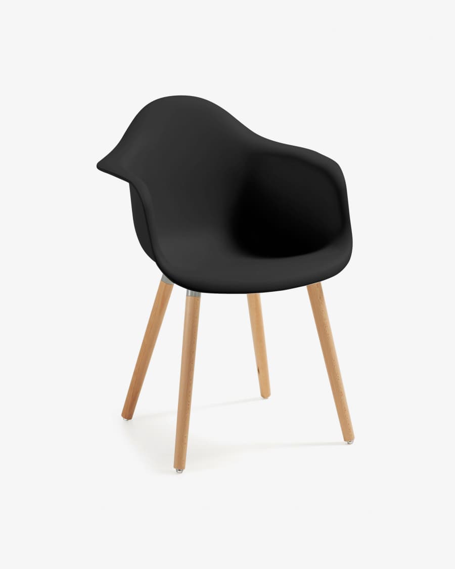 Black Kevya armchair