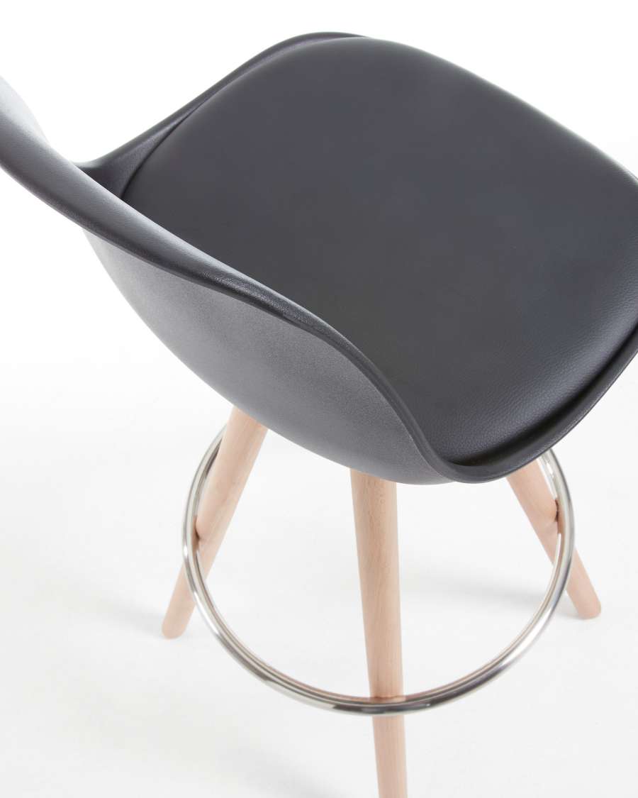 Slad Barhocker, Höhe 74 cm, schwarz