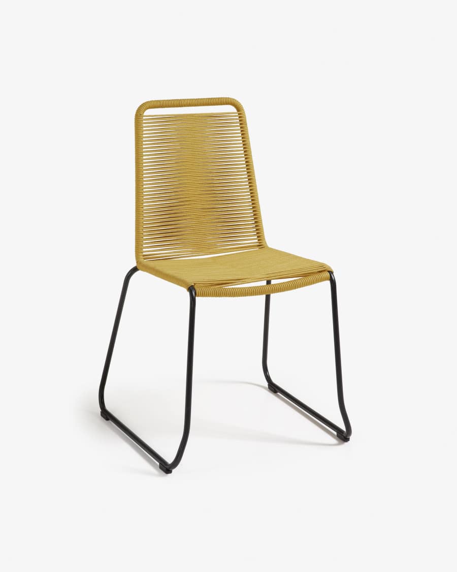 Amirah Stuhl senffarben