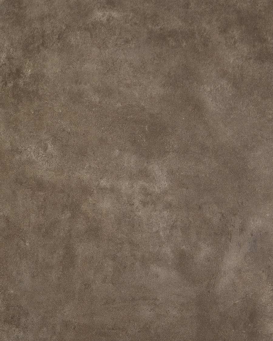 Axis porcelain extendable table in Volcano Ash finish with grey steel legs 140 (200) cm