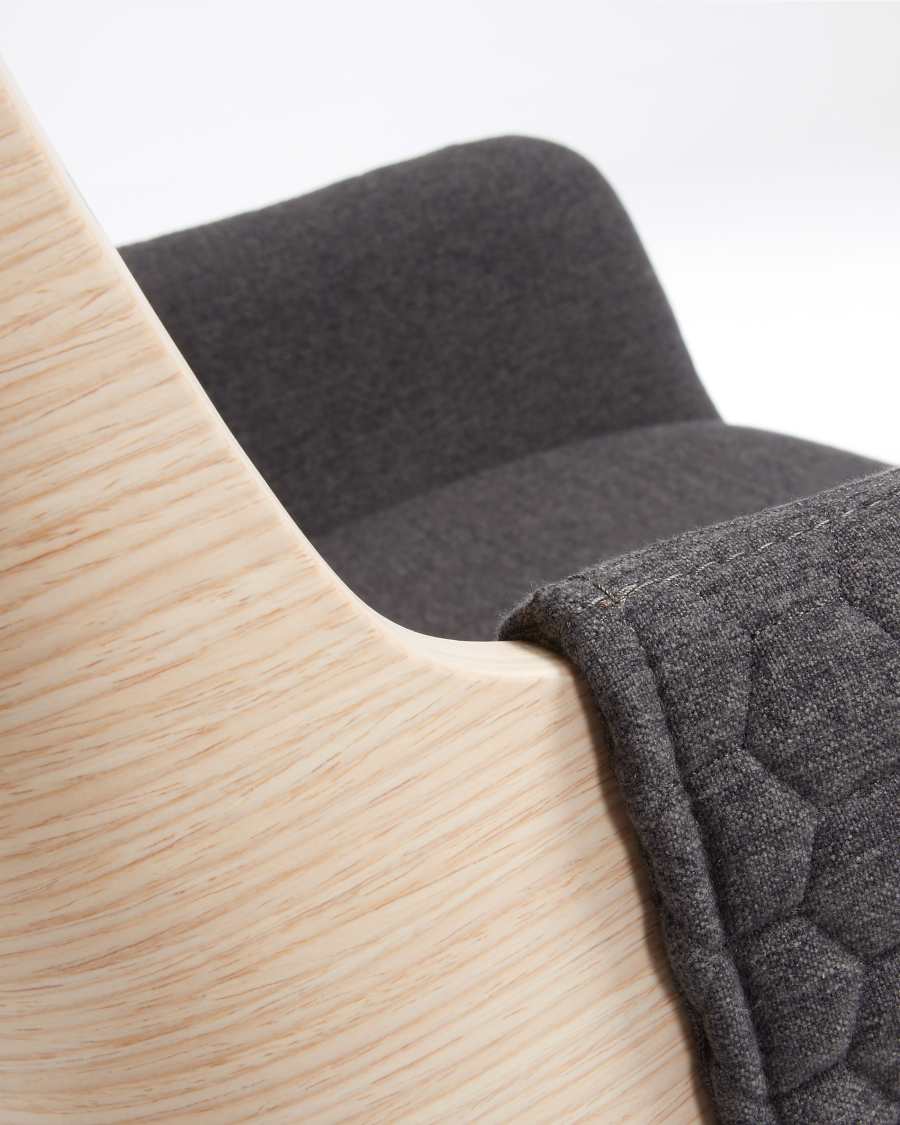 Dark grey Angie chair