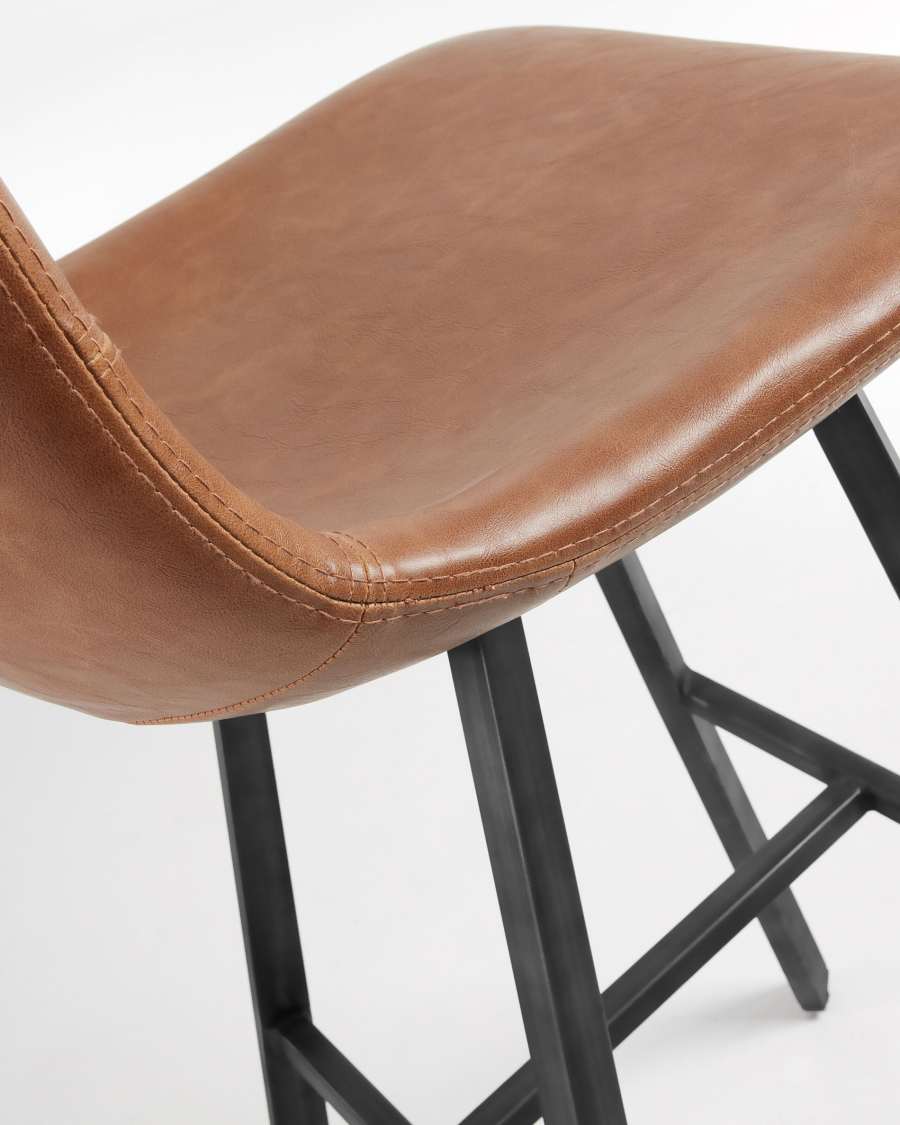 Tamboret Trap marró òxid altura 61 cm