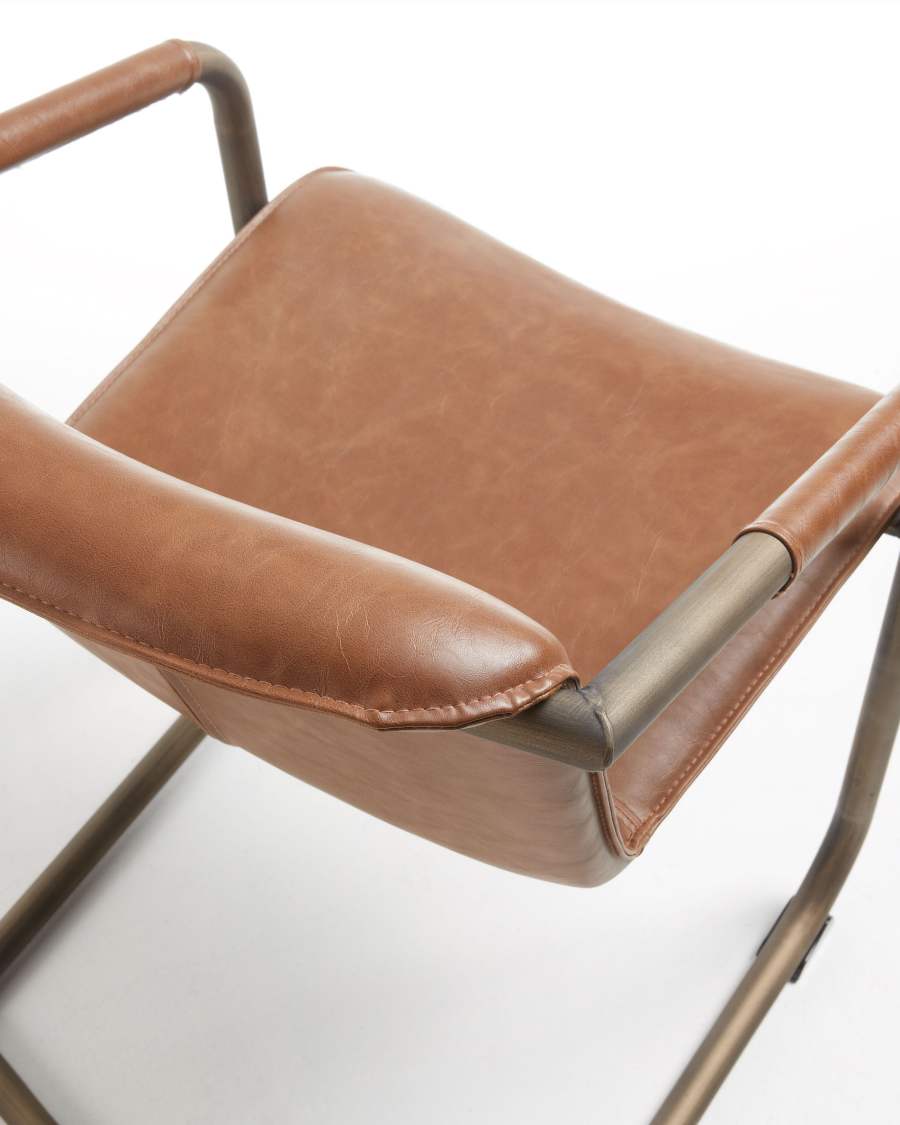 Tribe Stoel roestbruin