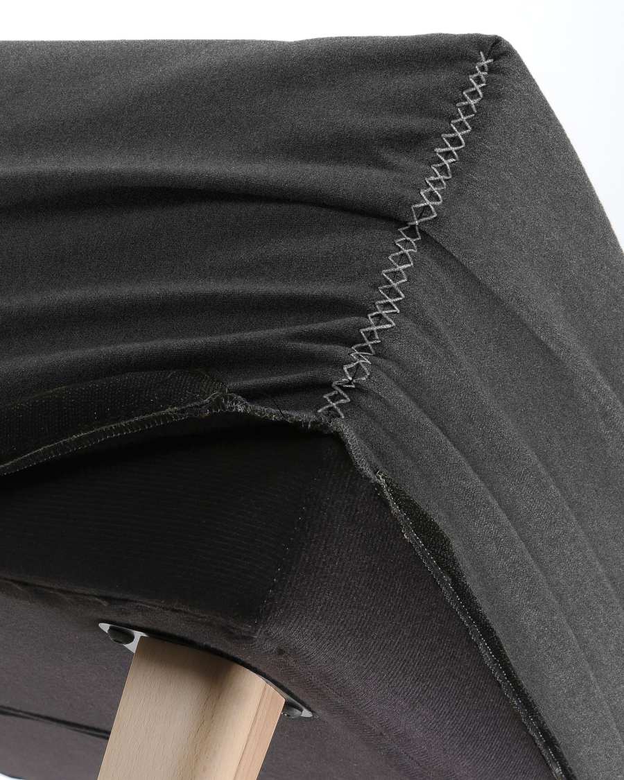 Dyla bankbekleding in zwart