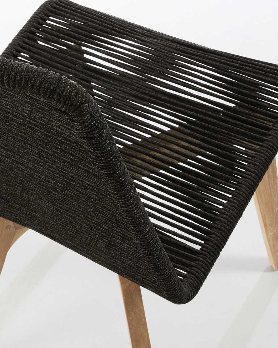 Narava Stoel donkergrijs