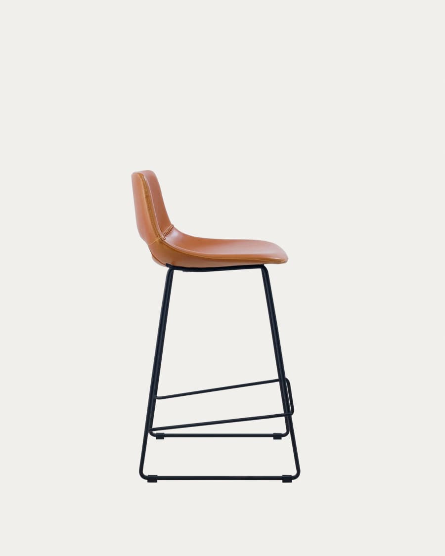 Brown synthetic leather Zahara height 65 cm FSC 100%