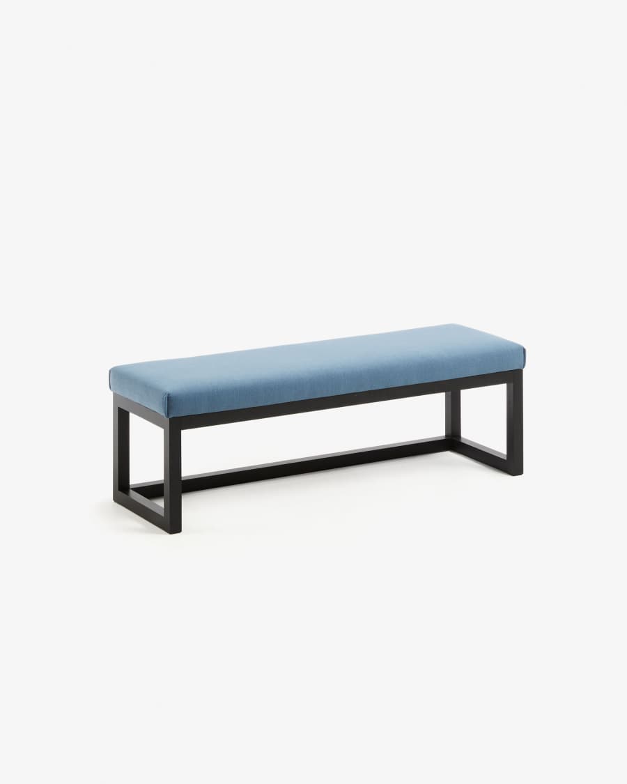 Banquette Yola bleu 128 cm
