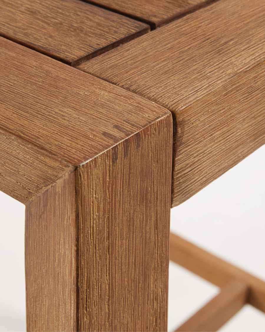 Taula quadrada alta Coline 80 x 80 cm