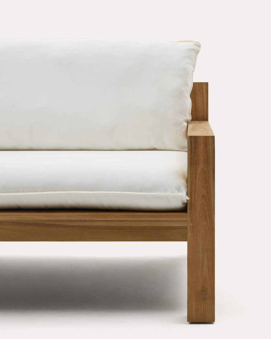 Forcanera 3 seater solid teak sofa, 211 cm