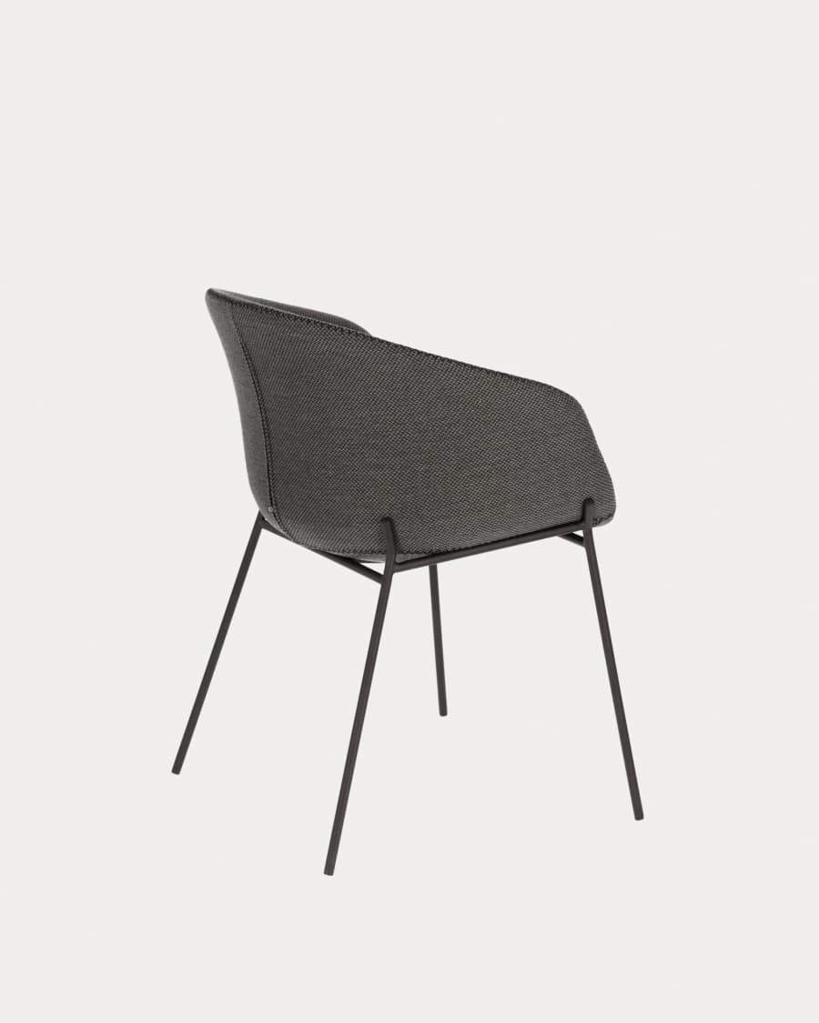 Dark grey Yvette armchair