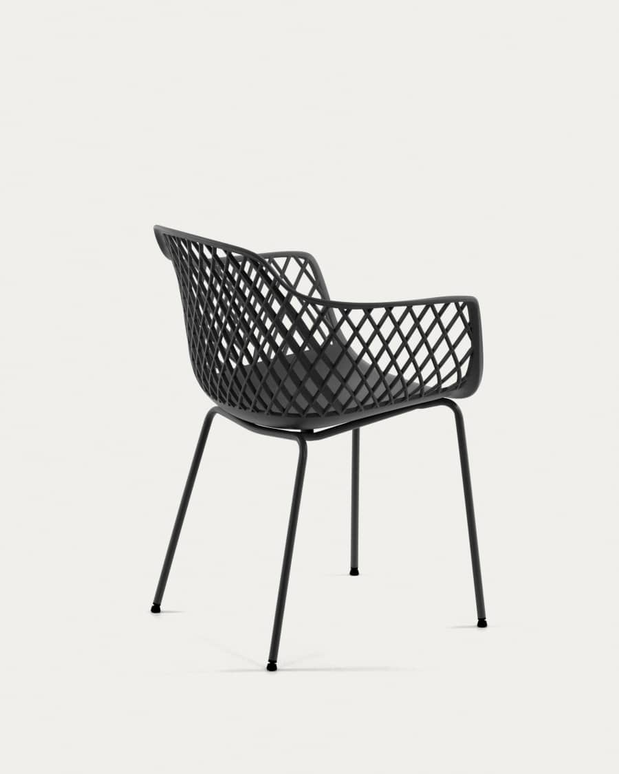 Quinn outdoor chair in grey
