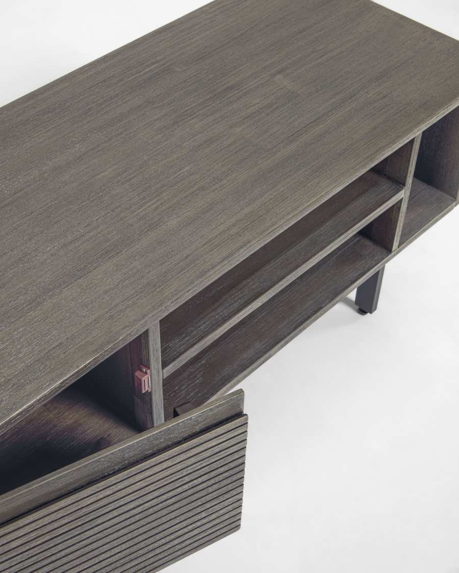 Indiann acacia wood TV stand 125 x 50 cm