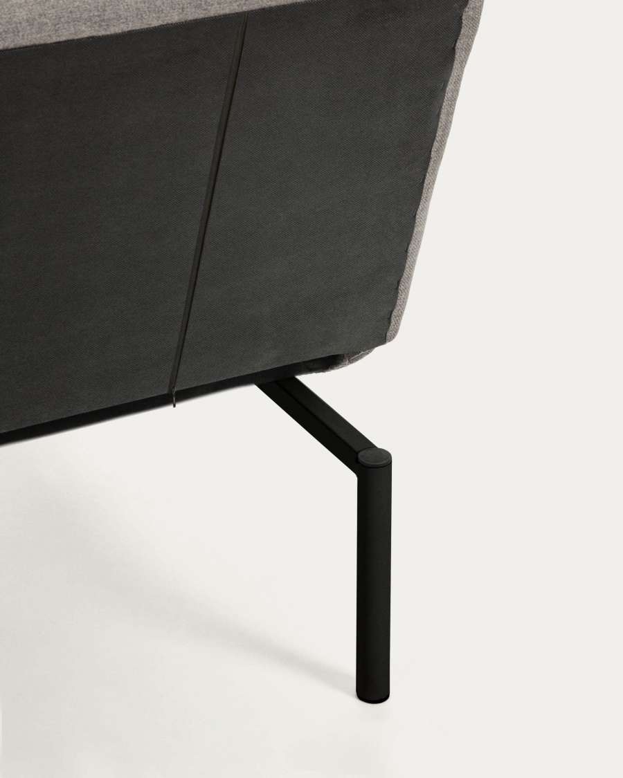 Nelki three-seater sofa bed in grey 190 cm