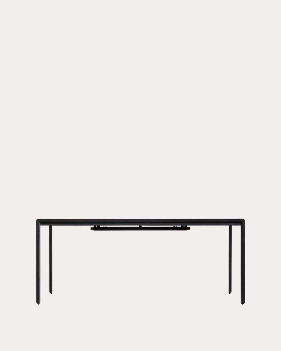 Nadyria 160 (200) x 90 cm table with an walnut finish