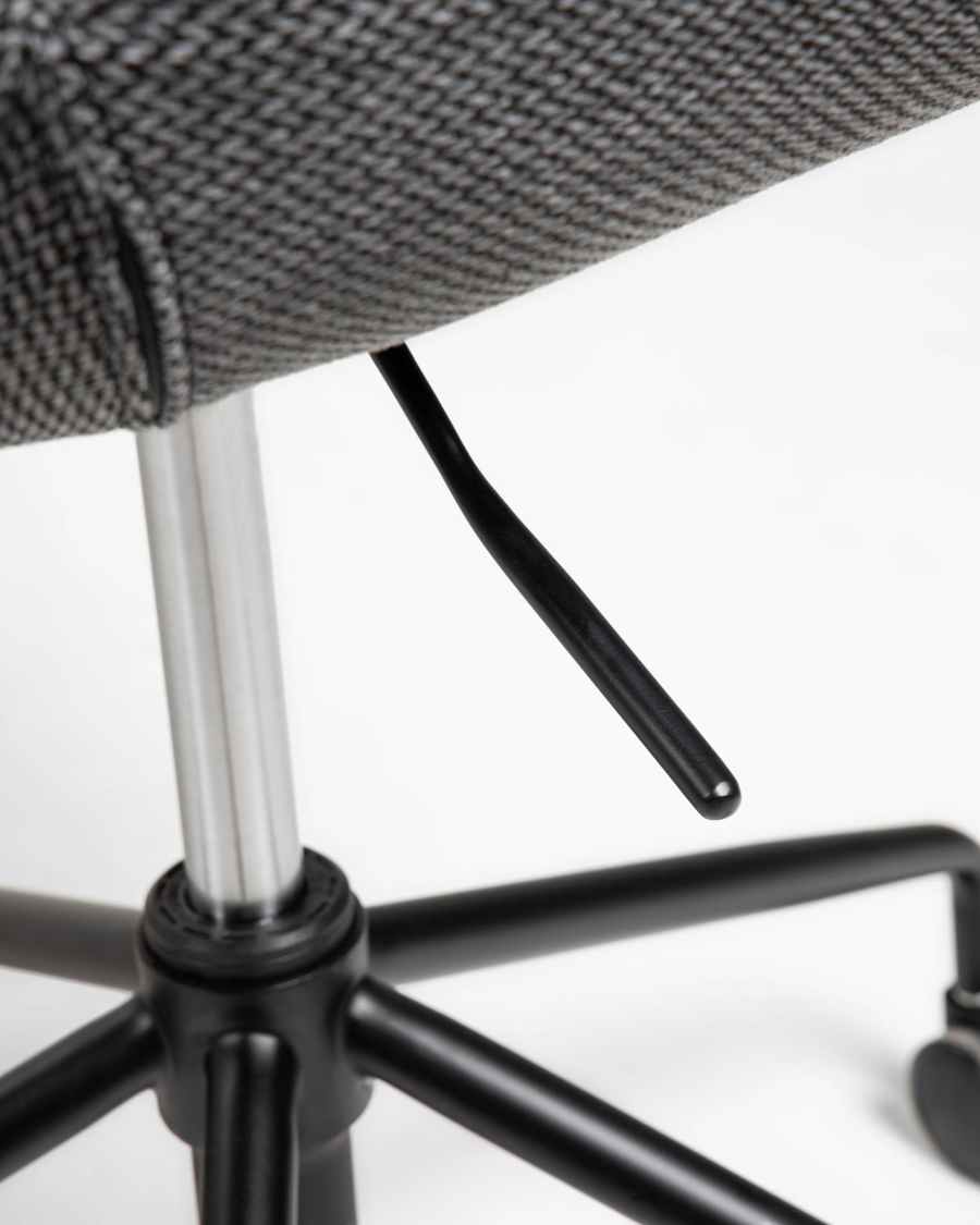 Yolanda dark grey office chair
