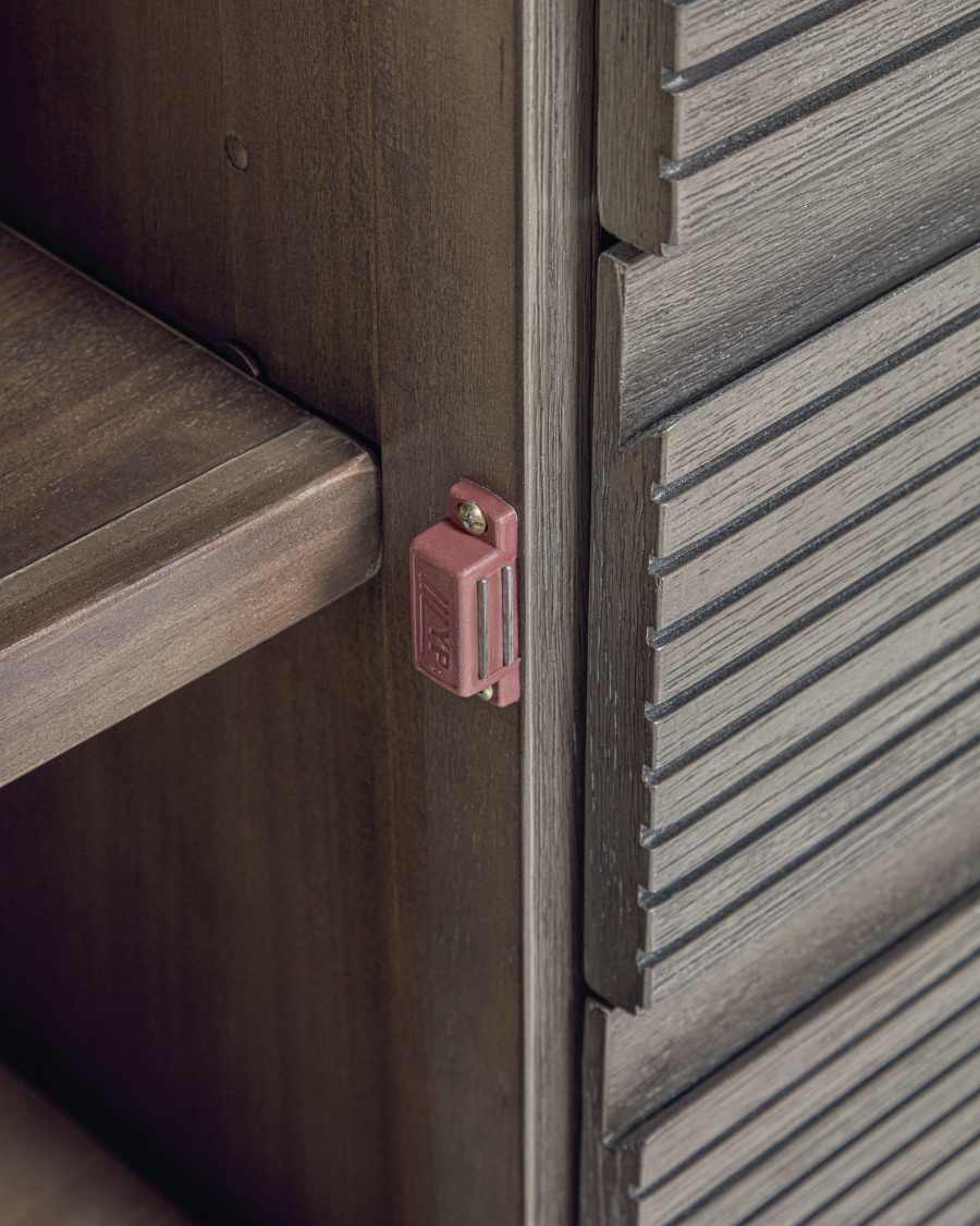 Indiann cabinet in solid acacia wood 100 x 140 cm