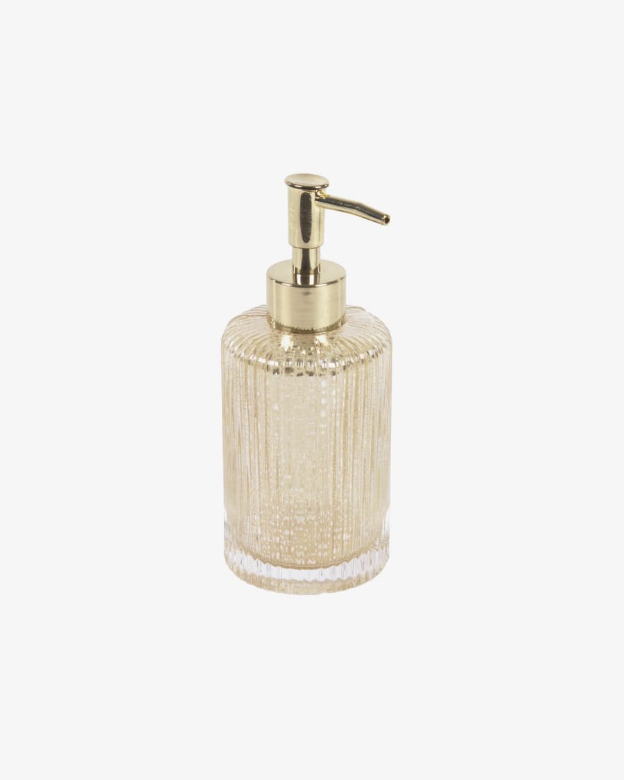 Christell Seifenspender aus Glas gold