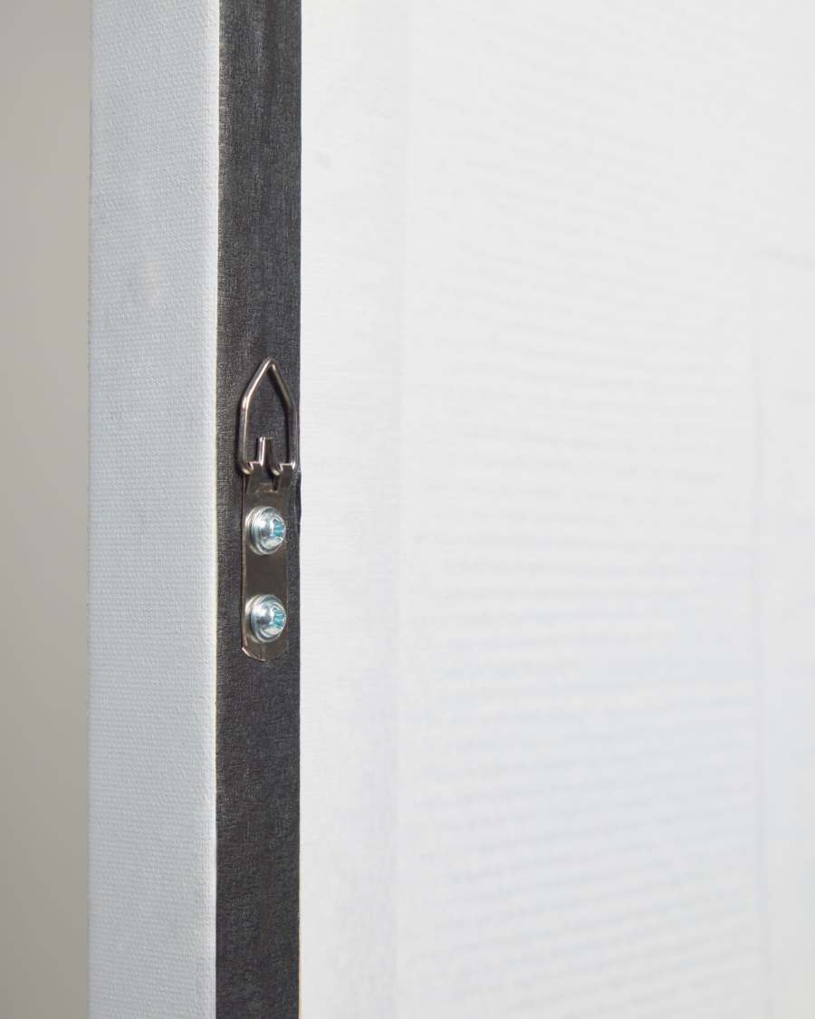 Virgilia canvas in gold 60 x 90 cm