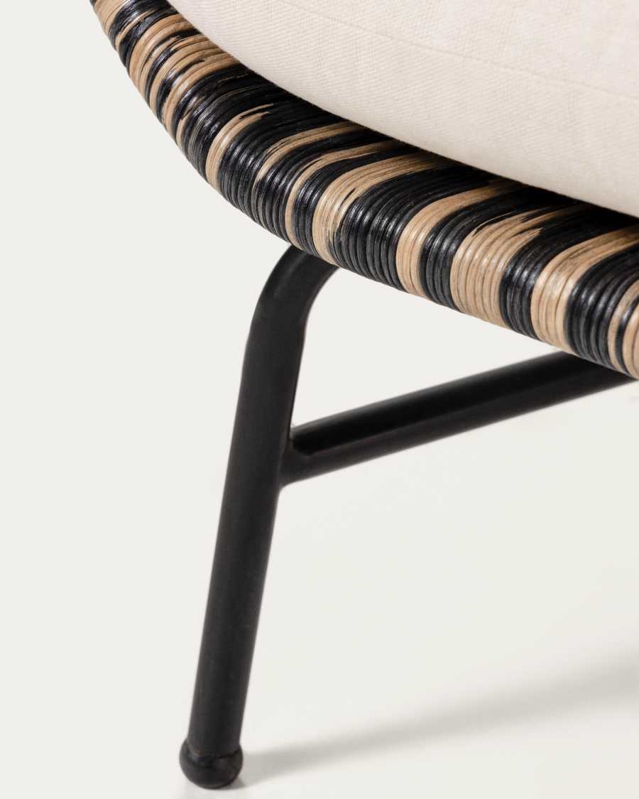 Sofa Lin 2-osobowa rattanowa 153 cm